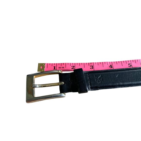 Calvin Klein Kalian Belt Calfskin Black Belt Size S - C6 main image 7